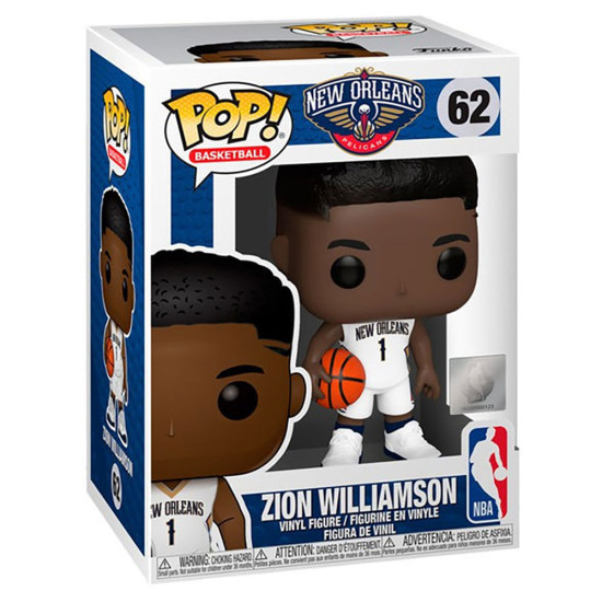 Funko Pop! Vinyl New Orleans Pelicans - Zion Williamson (NBA)